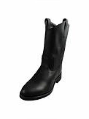 Vintage Black Knapp  boots Size 8